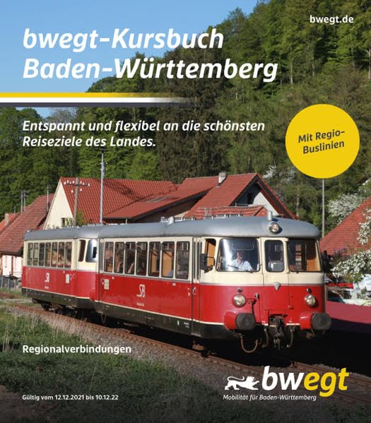 Kursbuch Baden-Württemberg 2022: Regionalverbindungen Leisure, Home & Garden