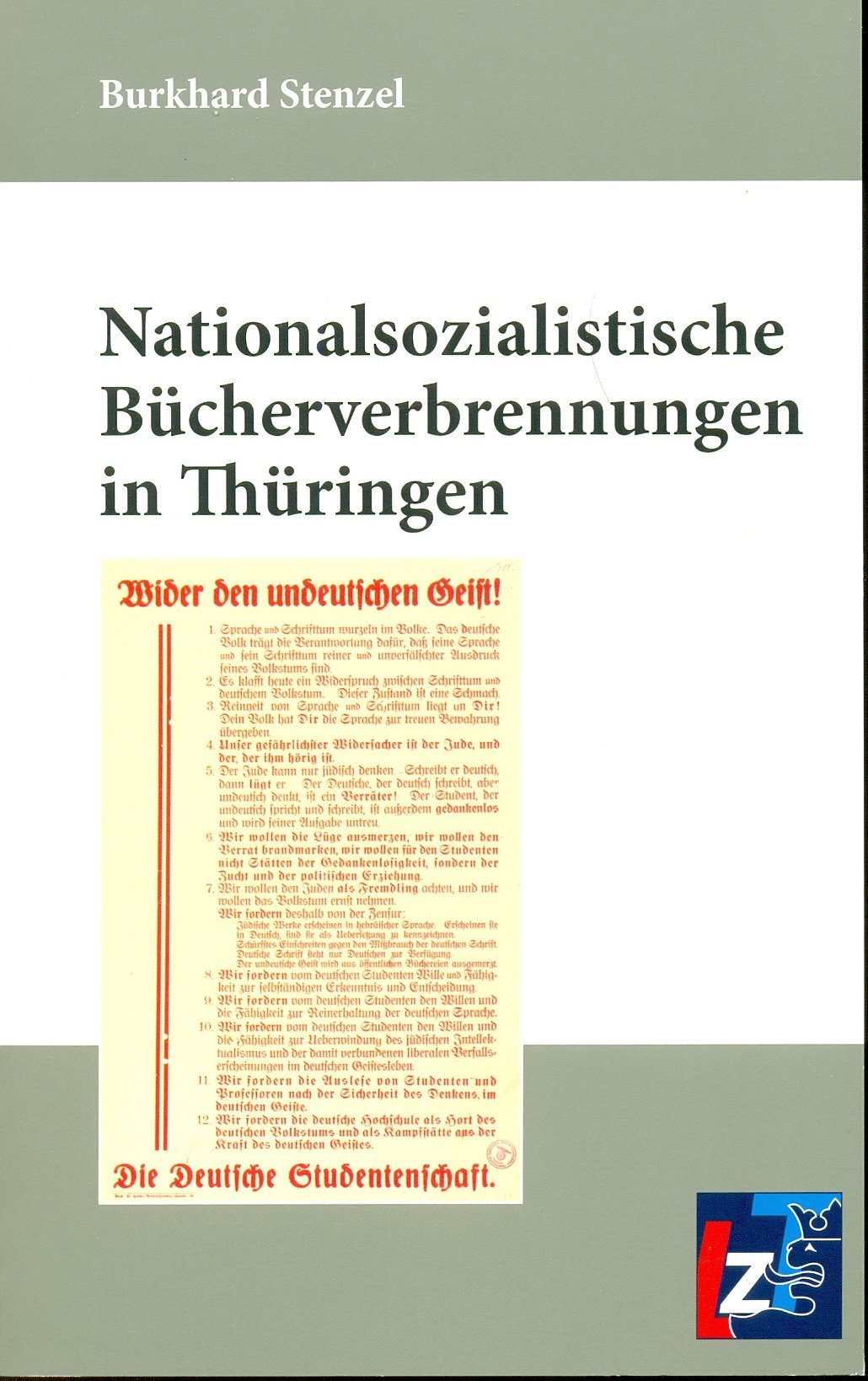 Nationalsozialistische Bücherverbrennungen in Thüringen Politics & History