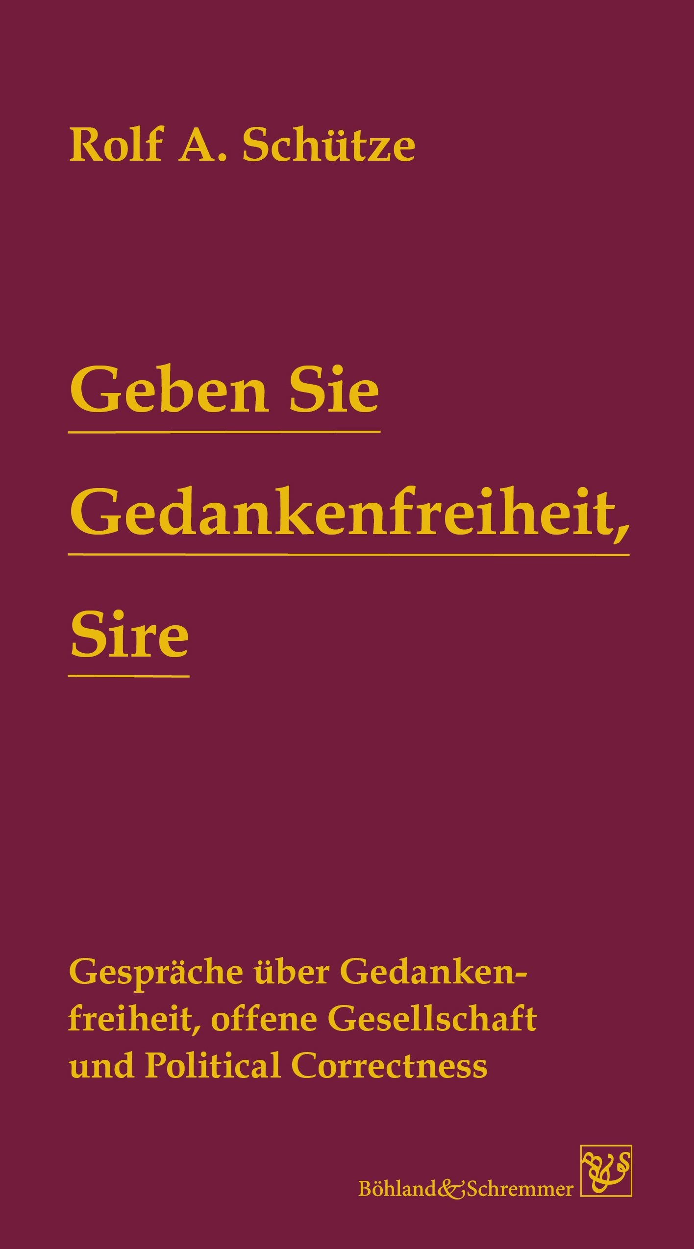 Geben Sie Gedankenfreiheit, Sire Essays & Short Stories