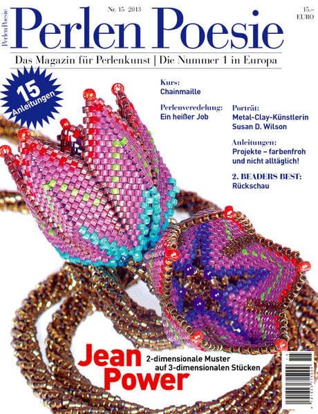 Perlen Poesie 15 (deutsch): Das Magazin für Perlenkunst | Die Nummer 1 in Europa (Perlen Poesie (deutsch)) Hobbies & Crafts