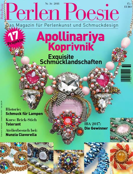 Perlen Poesie 36 (deutsch): Das Magazin für Perlenkunst und Schmuckdesign (Perlen Poesie (deutsch) / Das Magazin für Perlenkunst Die Nummer 1 in Europa) Hobbies & Crafts
