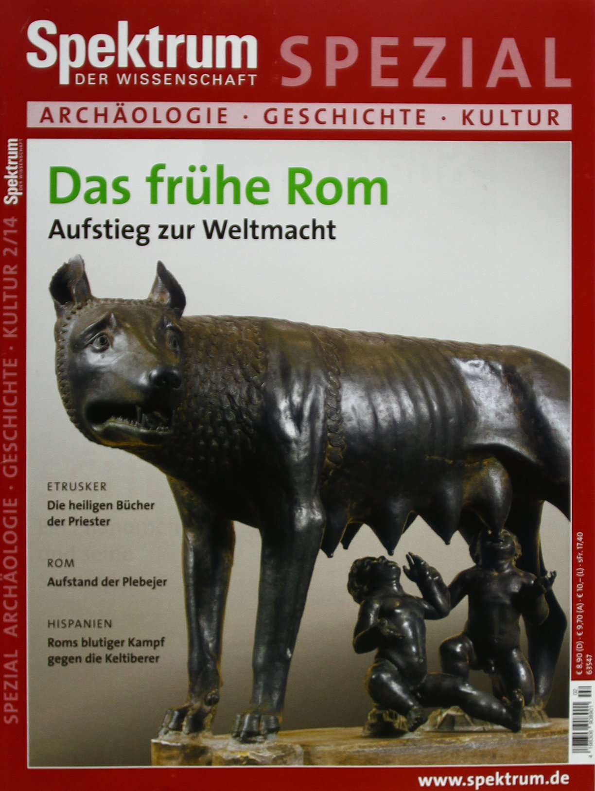 Das frühe Rom: Aufstieg zur Weltmacht (Spektrum Spezial) Politics & History