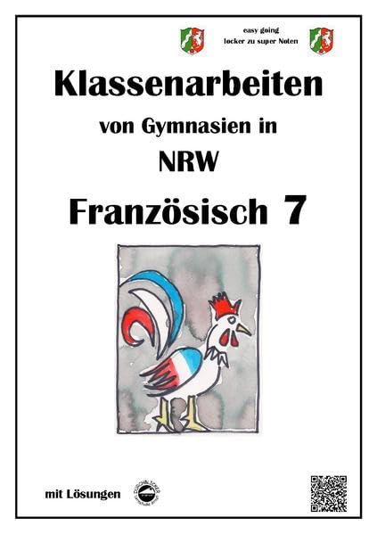 Französisch 7 (À plus) - Klassenarbeiten von Gymnasien in NRW - mit Lösungen Foreign Languages ​​& Dictionaries