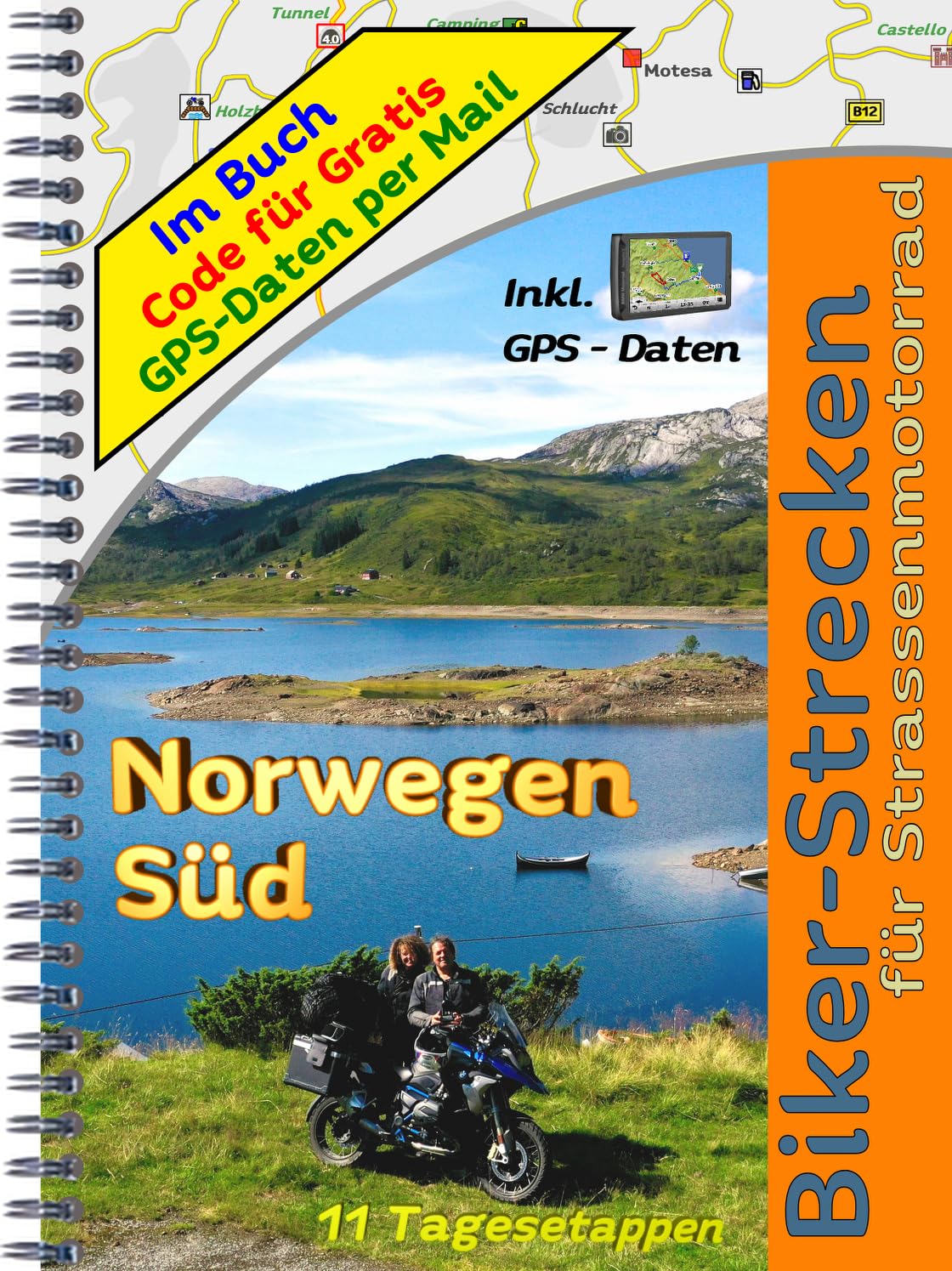 2 Wochen durch Süd - Norwegen Motorradtour (inkl. GPS NAVI Roten auf CD ): Reiseführer / Motorradtour für Süd - Norwegen mit einer CD für Navi - Routen Leisure, Home & Garden