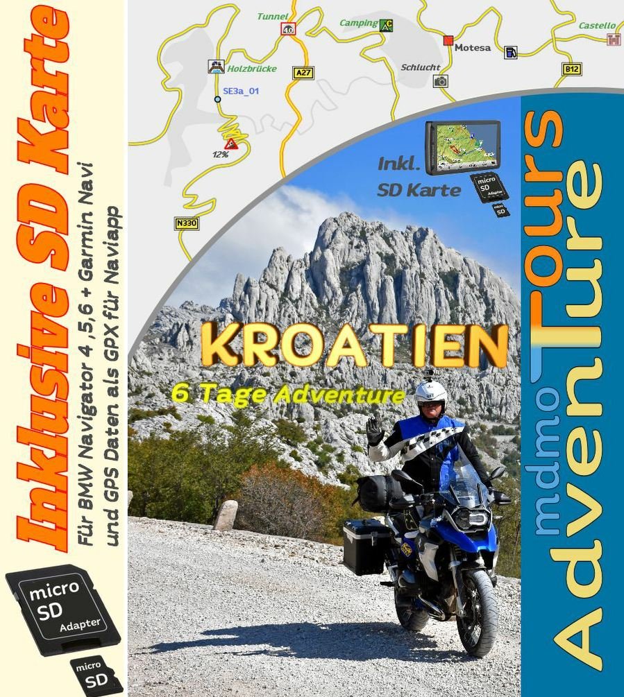 Reiseenduro Motorrad Touren durch Kroatien (Auflage 2 März 2025) Books