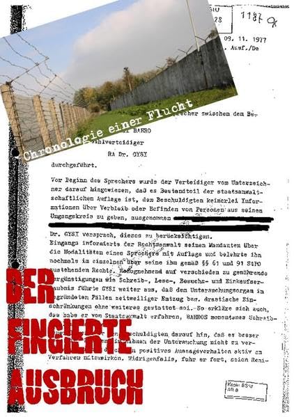 Der fingierte Ausbruch: Chronologie einer Flucht Contemporary literature