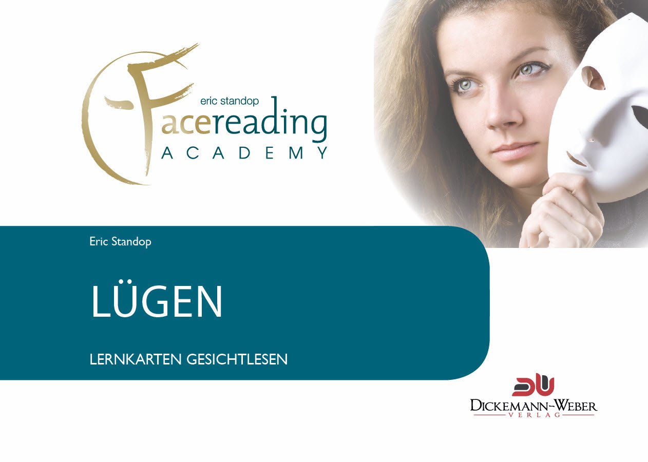 Lernkarten Gesichtlesen - Lügen erkennen und entlarven: Lernkarten der Eric Standop|face reading academy book