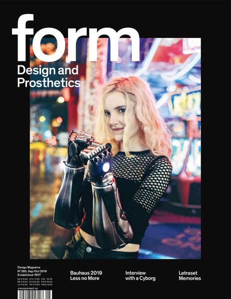 form 285. Design and Prosthetics (form Design Magazine) Social Sciences