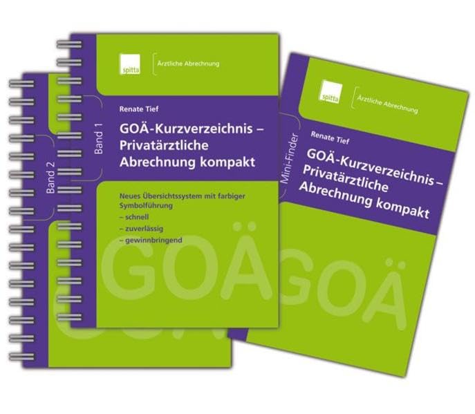 GOÄ-Kurzverzeichnis – Privatärztliche Abrechnung kompakt Medicine