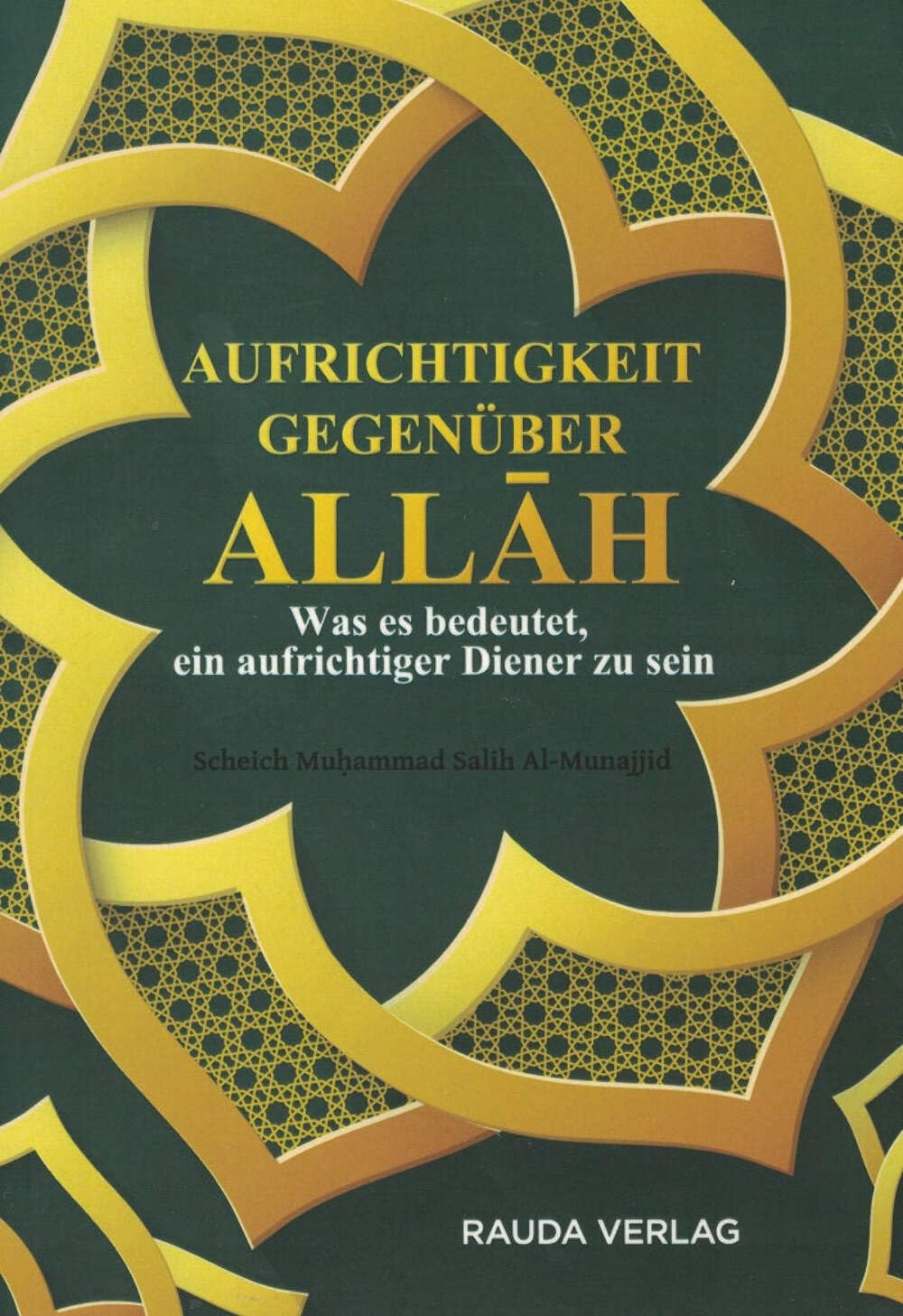 Aufrichtigkeit gegenüber Allah book