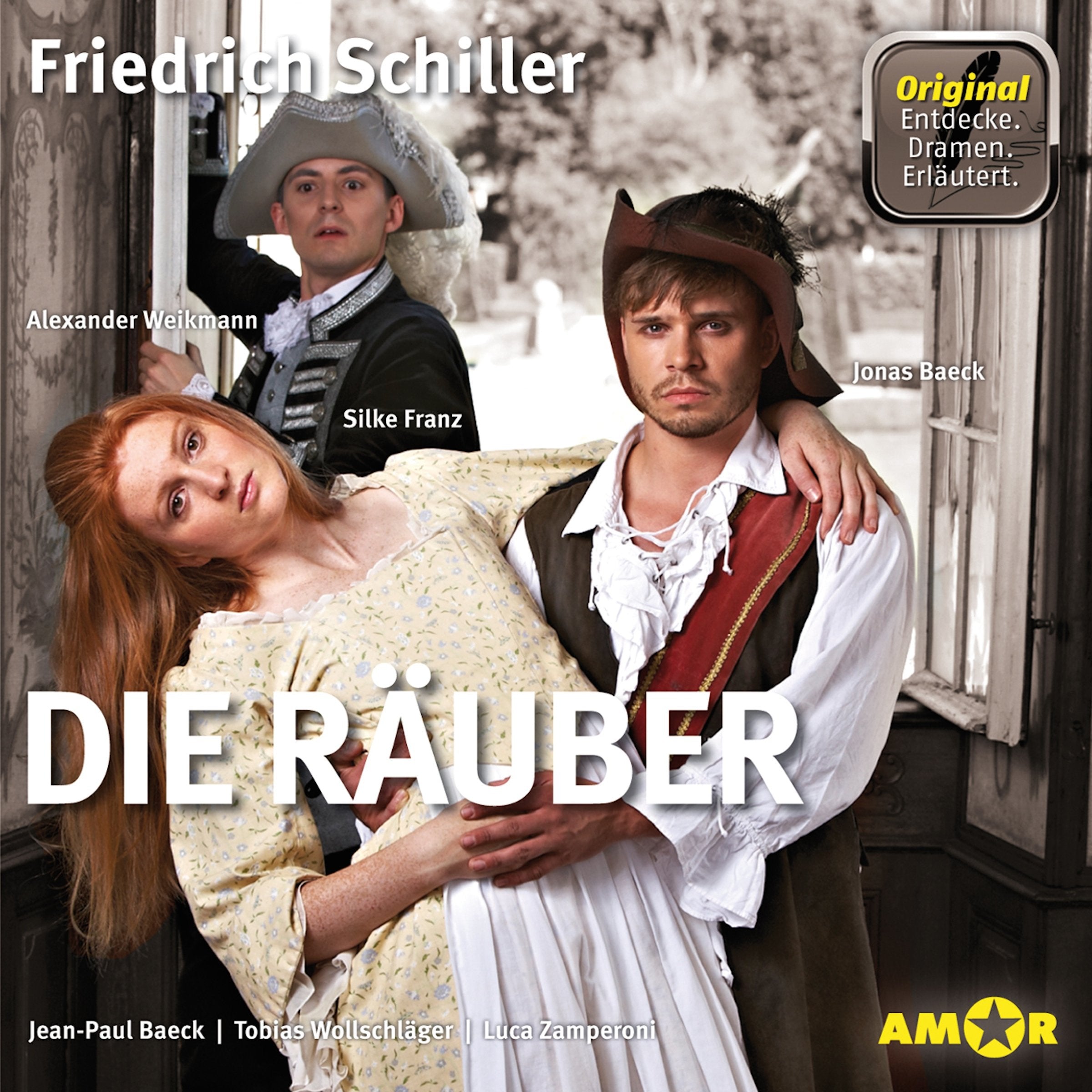 Die Räuber, wichtige Szenen im Original mit Erläuterung Drama