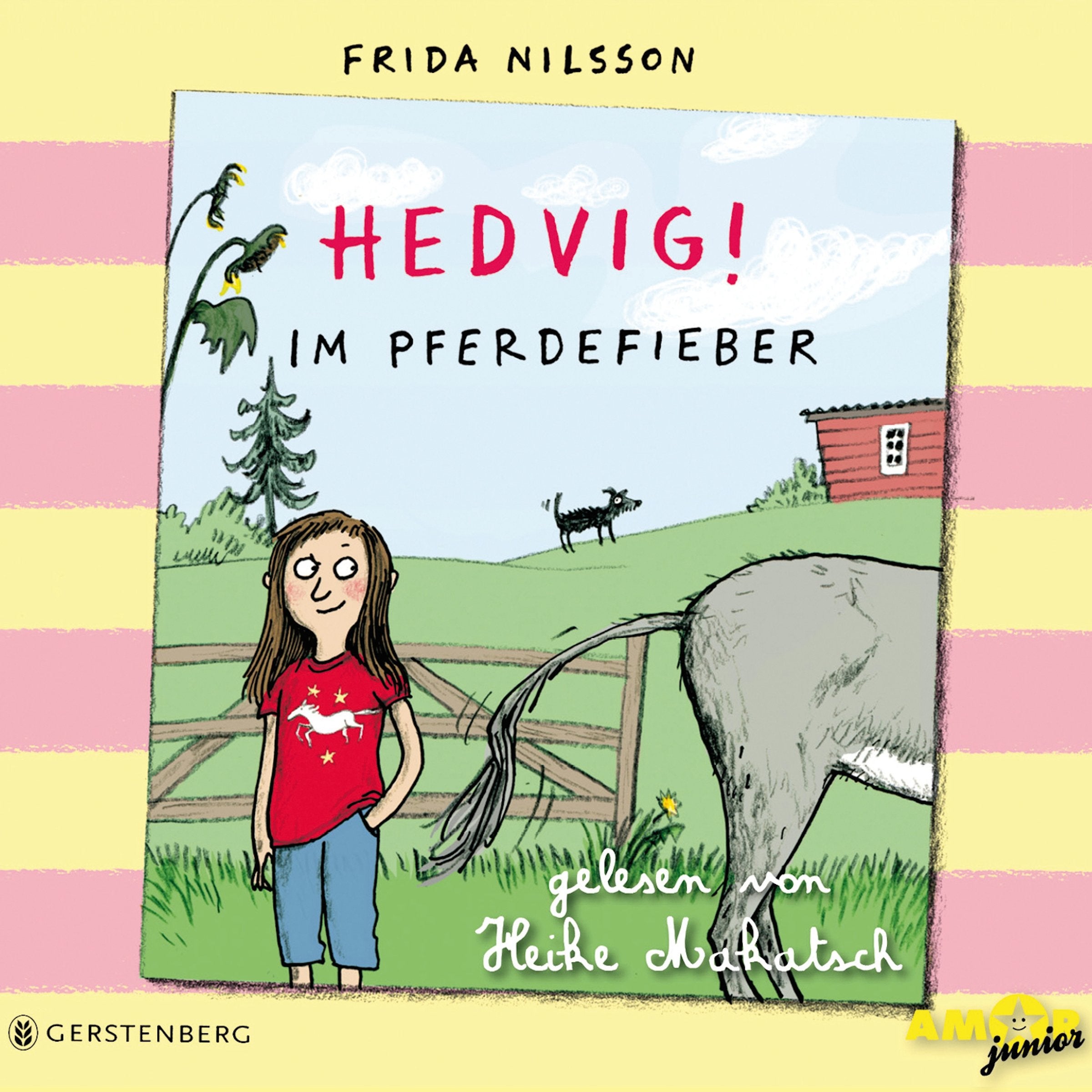 Hedvig! Im Pferdefieber, gelesen von Heike Makatsch (3 CDs) Novels & Short Stories