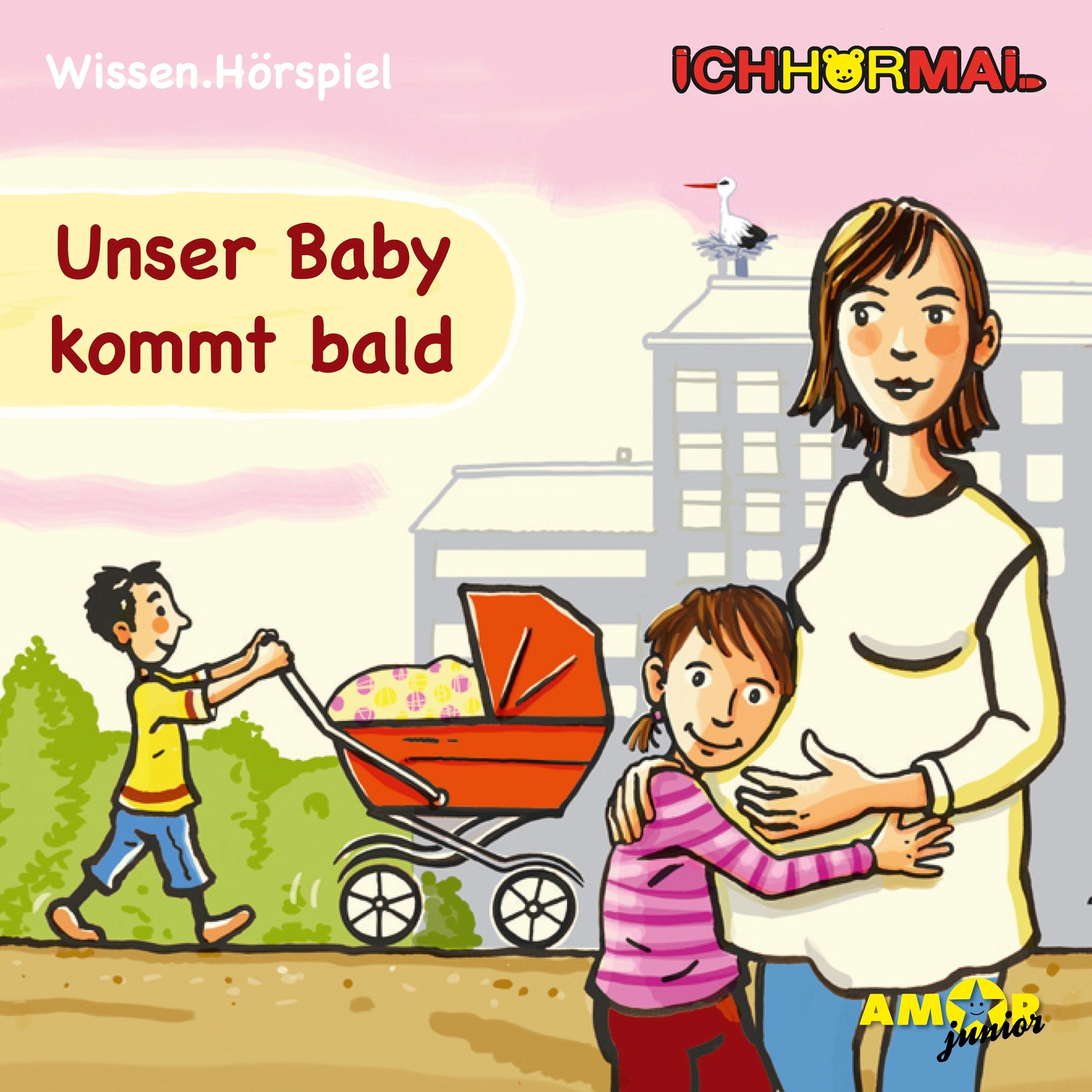 Unser Baby kommt bald - Wissen.Hörspiel ICHHöRMAL: Hörspiel mit Musik und Geräuschen, plus 16 S. Ausmalheft Children & Young People