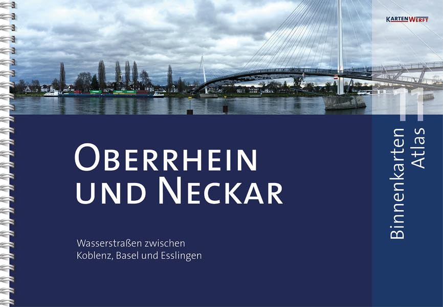 BinnenKarten Atlas 11 | Oberrhein und Neckar: Wasserstraßen zwischen Koblenz, Basel und Esslingen Leisure, Home & Garden