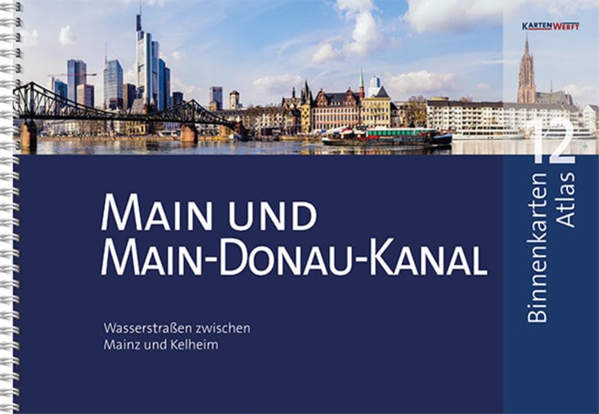 BinnenKarten Atlas 12 | Main und Main-Donau-Kanal: Wasserstraßen zwischen Mainz und Kelheim Leisure, Home & Garden