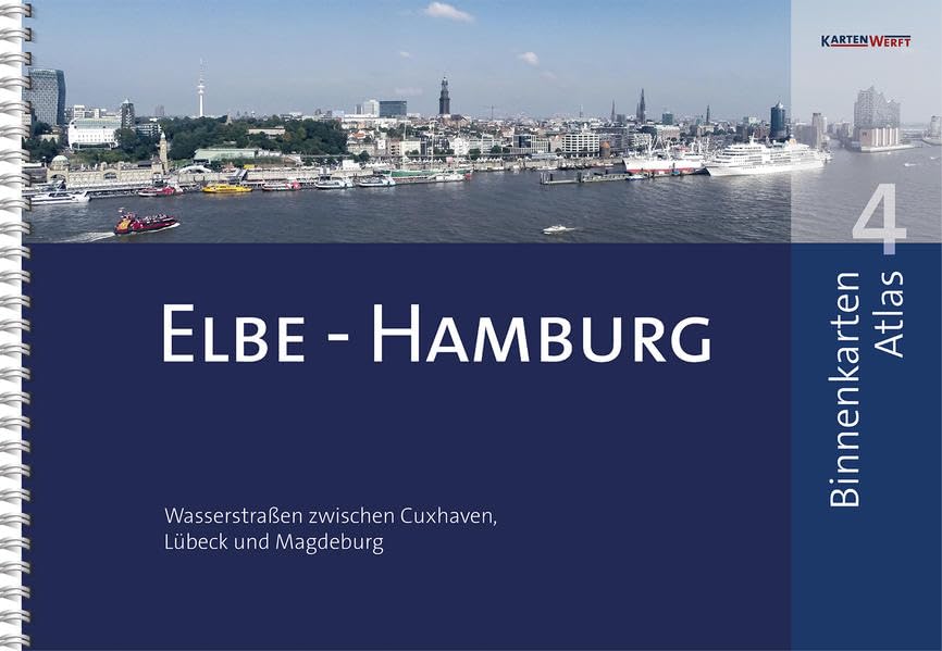 BinnenKarten Atlas 4 | Elbe - Hamburg: Wasserstraßen zwischen Cuxhaven, Lübeck und Magdeburg Leisure, Home & Garden