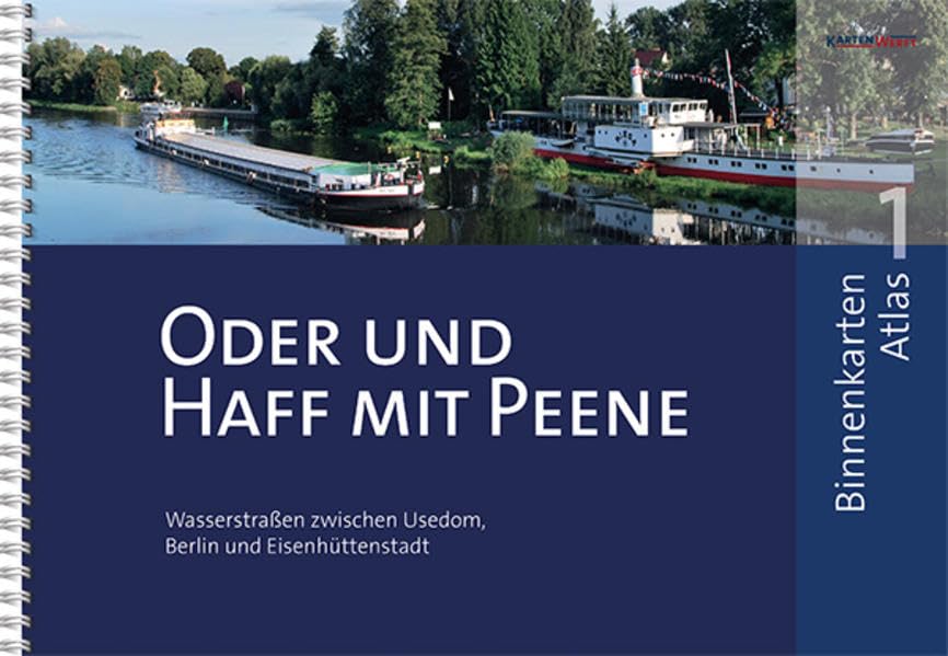 BinnenKarten Atlas 1 | Oder und Haff mit Peene: Wasserstraßen zwischen Usedom, Berlin und Eisenhüttenstadt Leisure, Home & Garden