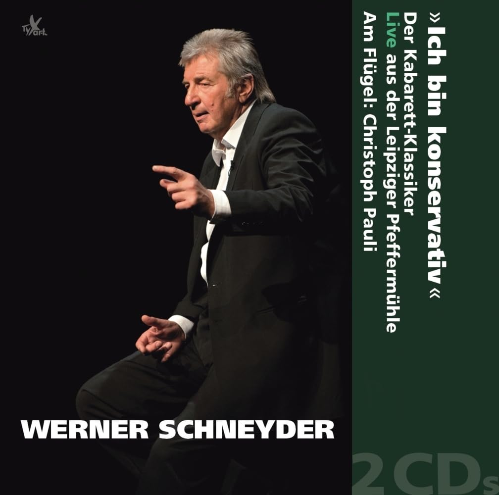 Werner Schneyder: Ich bin konservativ: Der Kabarett-Klassiker exklusiv auf Doppel-CD ― Live aus der Leipziger Pfeffermühle, VÖ Herbst/Winter 2012/13: ... Live-Tour ab 2012). Reihe Chromart Classics. Manga