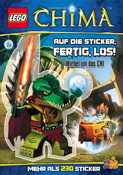 LEGO Legends of Chima. Auf die Sticker, fertig, los!: Wirbel um das CHI book