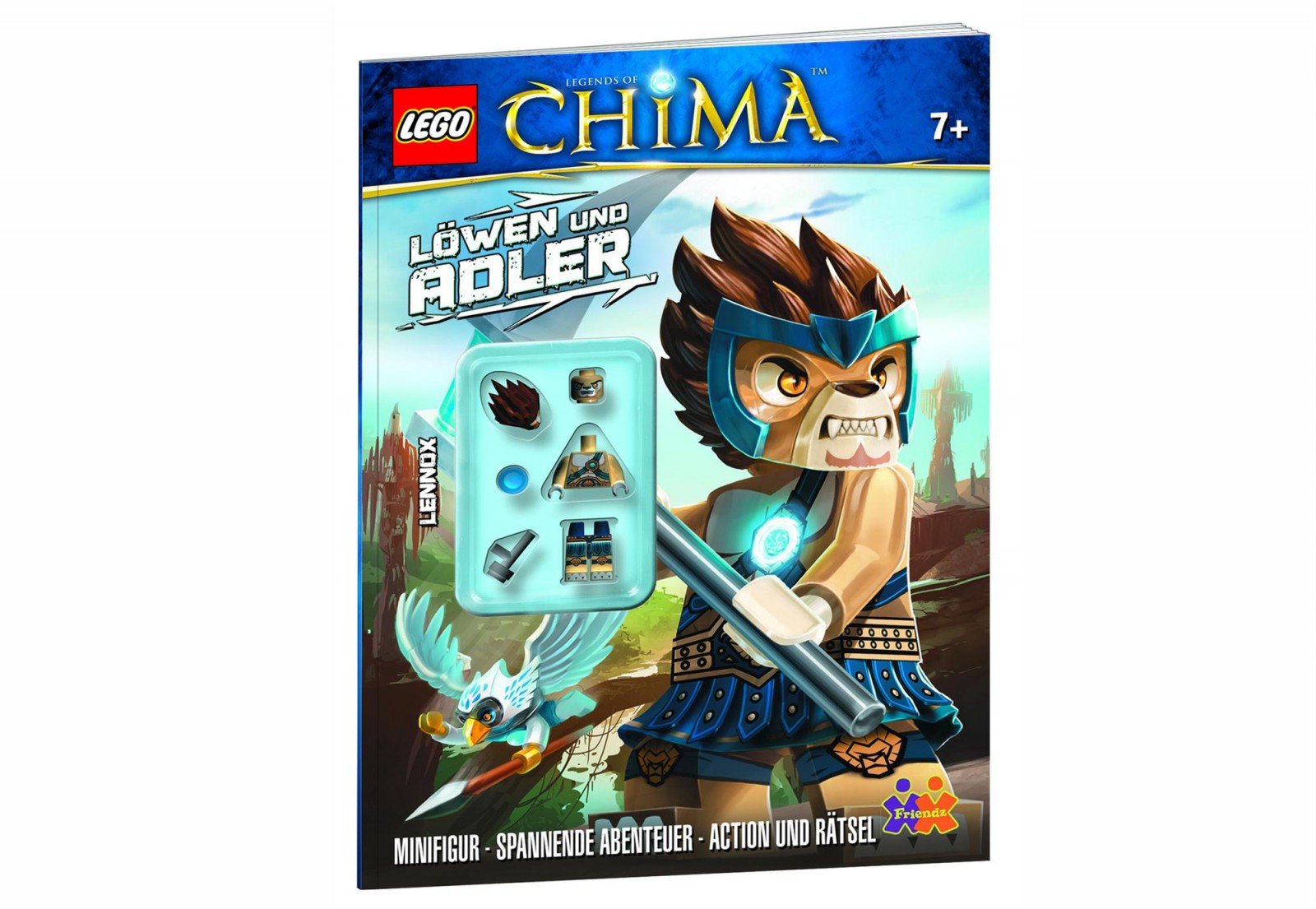 LEGO Legends of Chima. Löwen und Adler: Minifigur, spannende Abenteuer, Action und Rätsel Non-fiction
