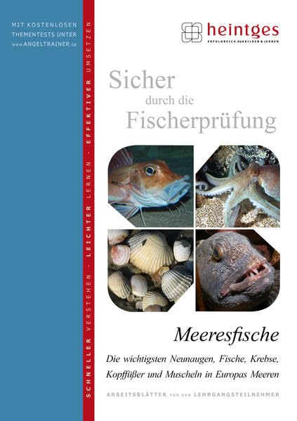 Meeresfische (Sicher durch die Fischerprüfung. Arbeitsblätter) Leisure & Fun
