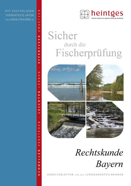 Rechtskunde Bayern (Sicher durch die Fischerprüfung. Arbeitsblätter) Leisure & Fun