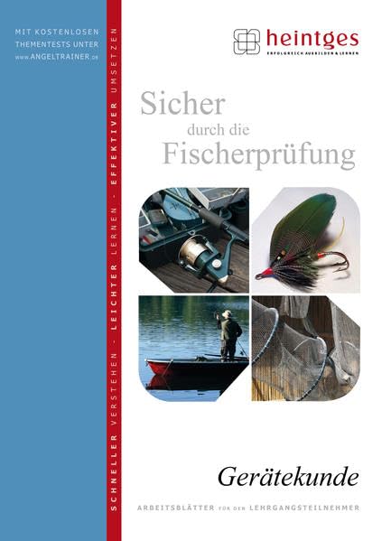 Gerätekunde (Sicher durch die Fischerprüfung. Arbeitsblätter) Leisure & Fun