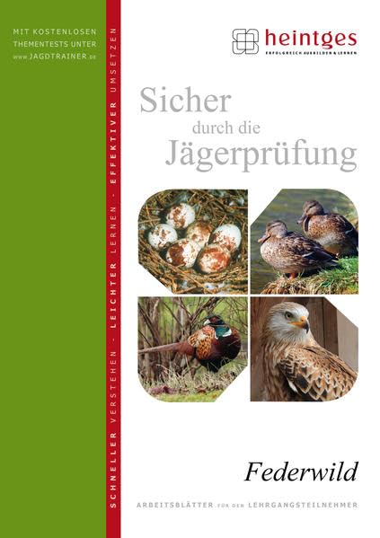 Federwild (Sicher durch die Jägerprüfung. Arbeitsblätter) Leisure & Fun