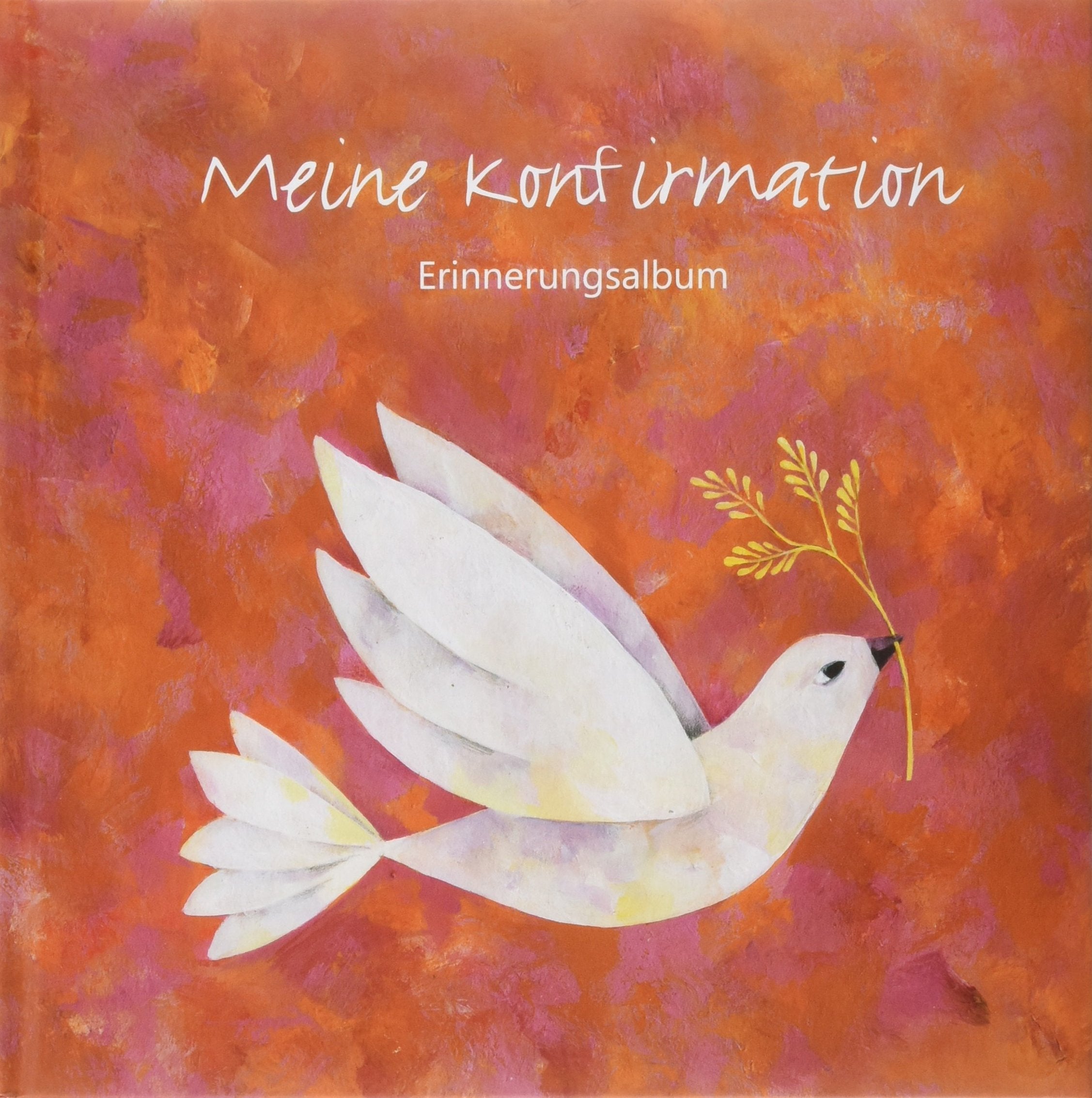 Erinnerungsalbum Motiv Konfirmation Taube Books