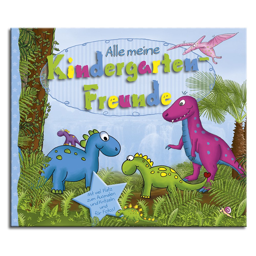 Alle meine Kindergarten-Freunde: Mit viel Platz zum Ausmalen und Kritzeln und für Fotos Children's books