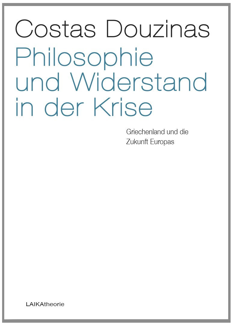 Philosophie und Widerstand in der Krise Law