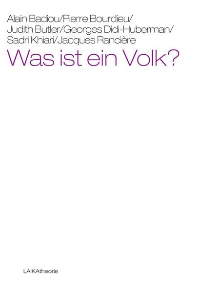 Product Image: Was ist ein Volk?