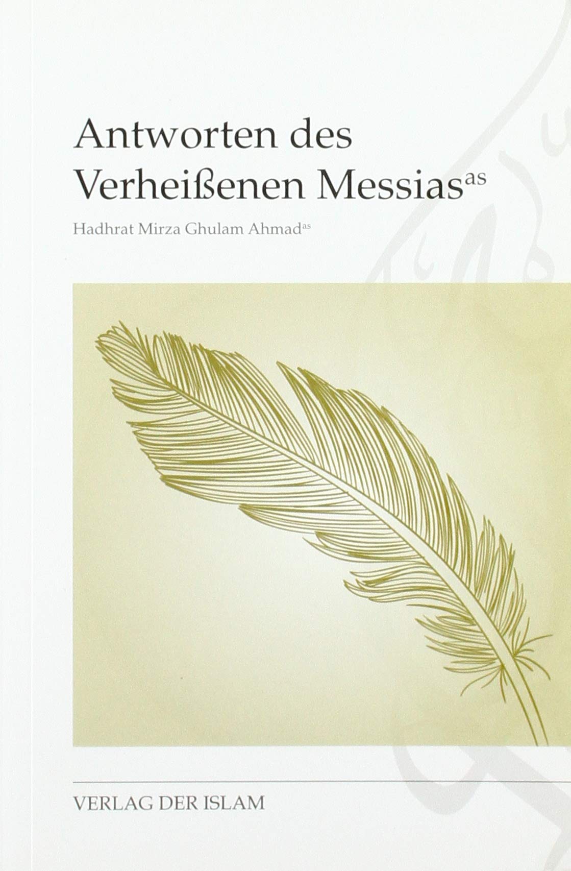 Antworten des Verheißenen Messias Books