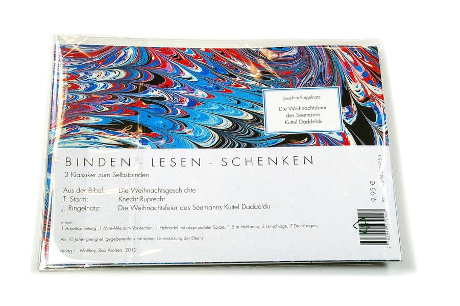 Binden Lesen Schenken: aus der Bibel: Die Weihnachtsgeschichte / T. Storm: Knecht Ruprecht / J. Ringelnatz: Die Weihnachtsfeier des Seemanns Kuttel Daddeldu Contemporary literature