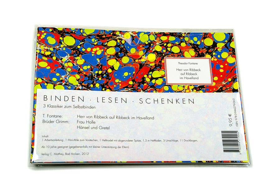 Binden Lesen Schenken: T. Fontane: Herr von Ribbeck auf Ribbek im Havelland / Brüder Grimm: Frau Holle / Hänsel und Gretel Poetry