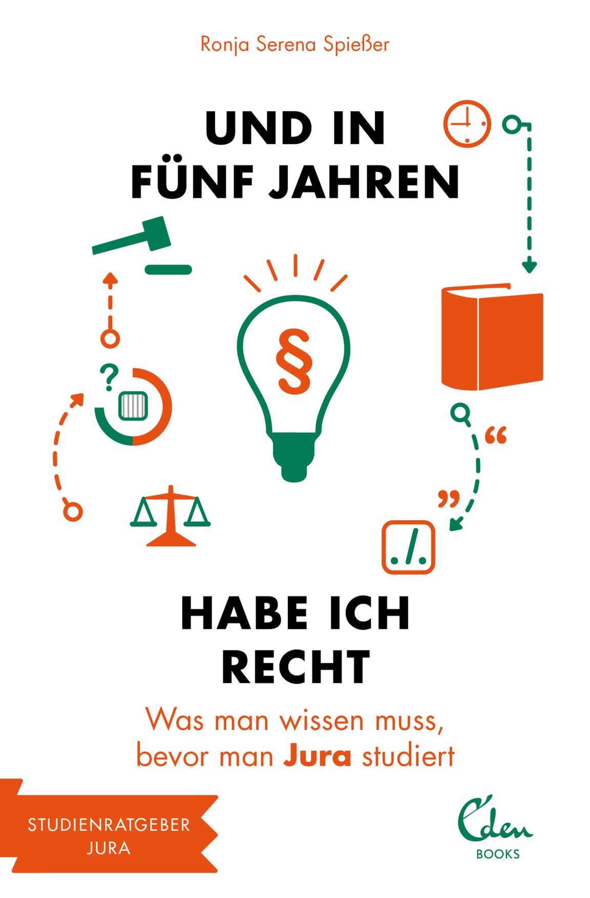 Und in fünf Jahren habe ich recht: Was man wissen muss, bevor man Jura studiert (Studienführer) General education