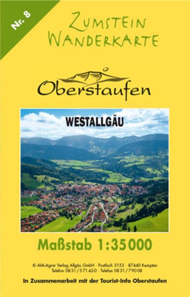 Zumstein Wanderkarte Oberstaufen: 1:35000 (Zumstein Wanderkarten) Leisure, Home & Garden