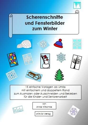 Scherenschnitte und Fensterbilder zum Winter Professional & Reference Books