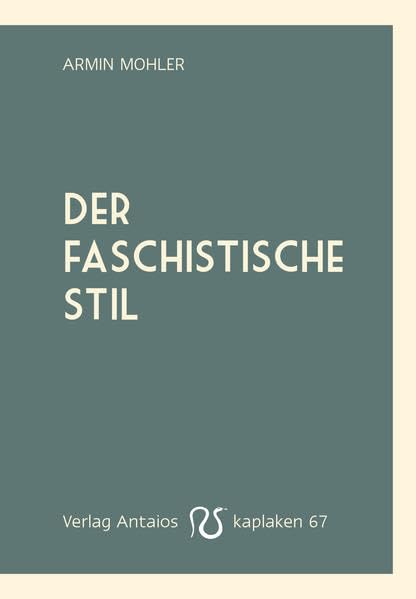 Der faschistische Stil Law