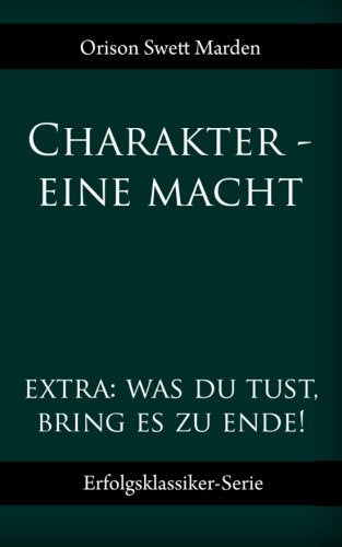 Charakter - eine Macht Lifestyle