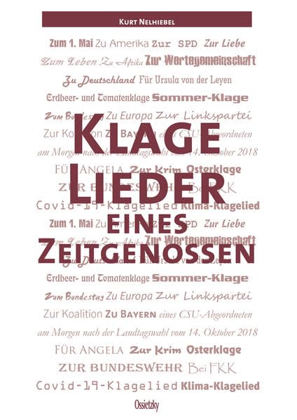 Klagelieder eines Zeitgenossen Poetry