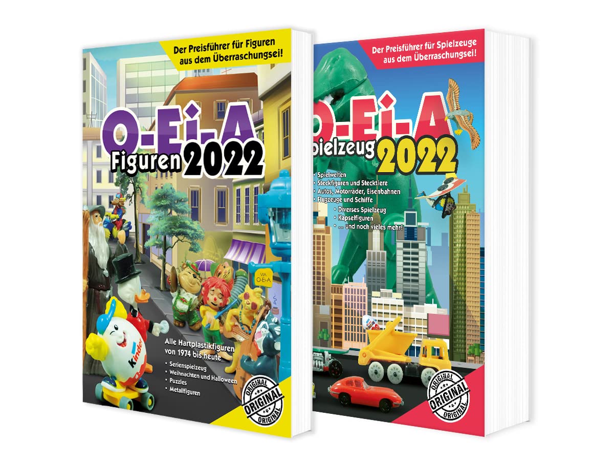 O-Ei-A 2er Bundle 2022 - O-Ei-A Figuren und O-Ei-A Spielzeug im Doppel mit 4,00 € Preisvorteil gegenüber Einzelkauf! Hobbies & Crafts