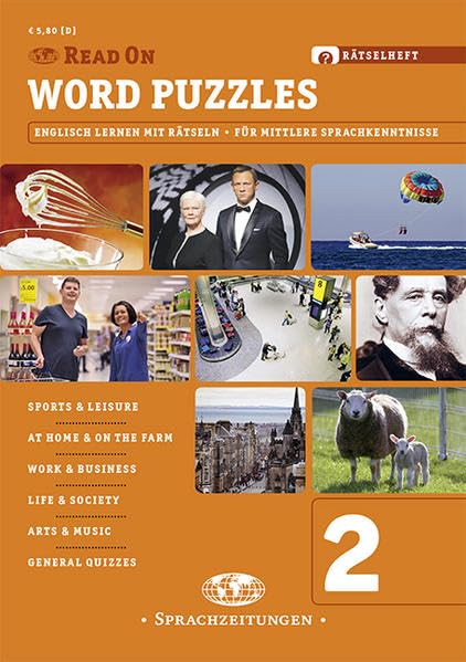 Word Puzzles 2: Englisch lernen mit Rätseln - Für mittlere Sprachkenntnisse Leisure & Fun