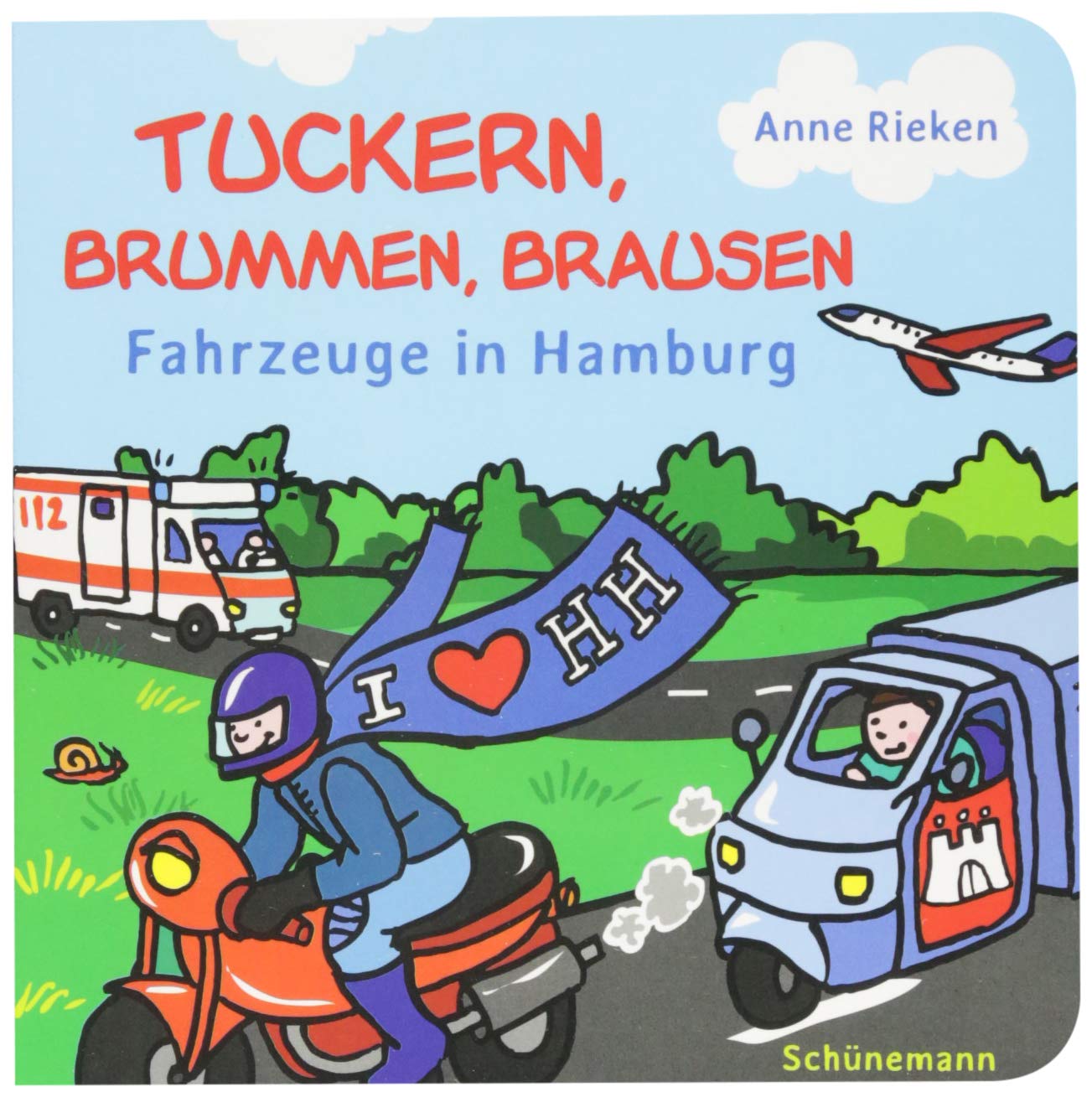 tuckern, brummen, brausen – Fahrzeuge in Hamburg Children's books
