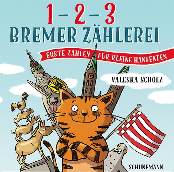 1, 2, 3 – Bremer Zählerei: Erste Zahlen für kleine Hanseaten Non-fiction