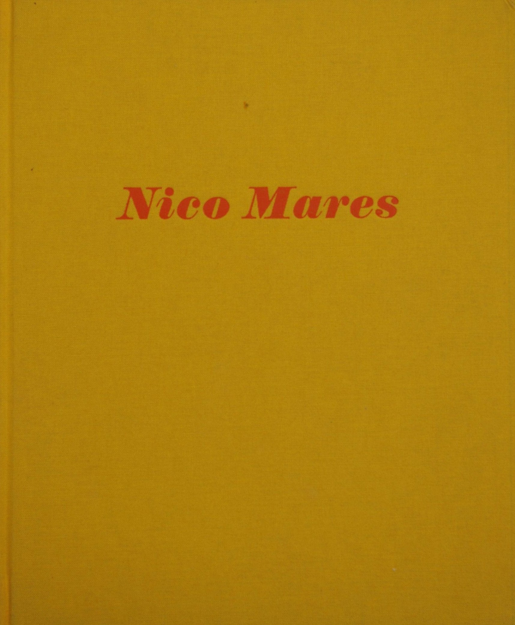 Nico Mares Second-hand books on film, art and culture