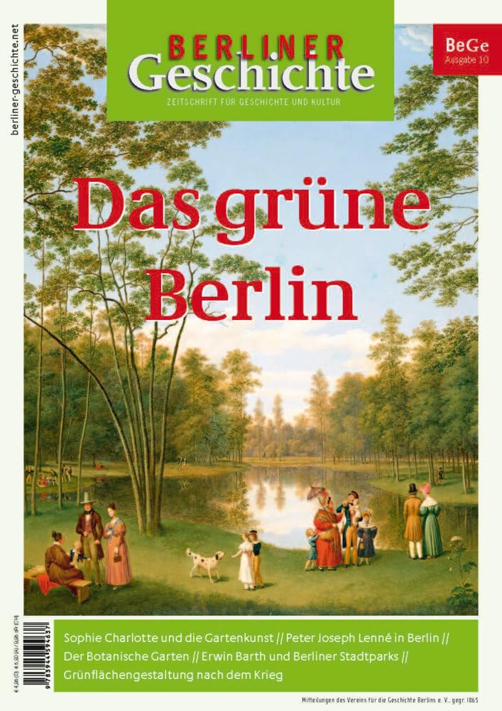 Berliner Geschichte - Zeitschrift für Geschichte und Kultur book