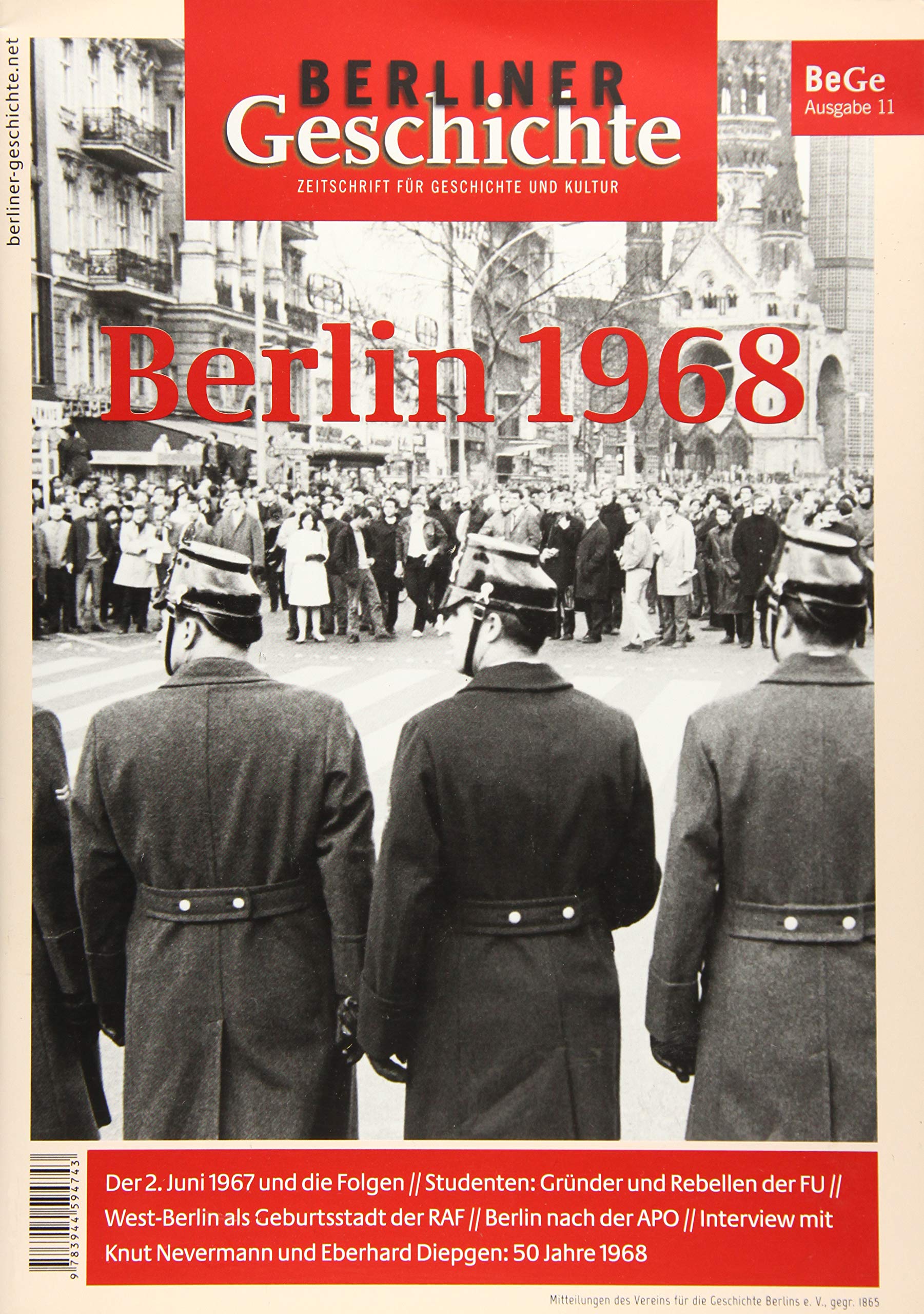 Berliner Geschichte - Zeitschrift für Geschichte und Kultur book