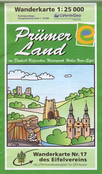 WK Prümer Land: Wanderkarte Nr. 17 des Eifelvereins Leisure, Home & Garden