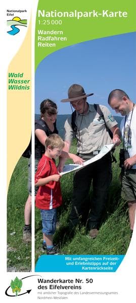 WK Nationalpark Eifel: Wanderkarte Nr. 50 des Eifelvereins Leisure, Home & Garden